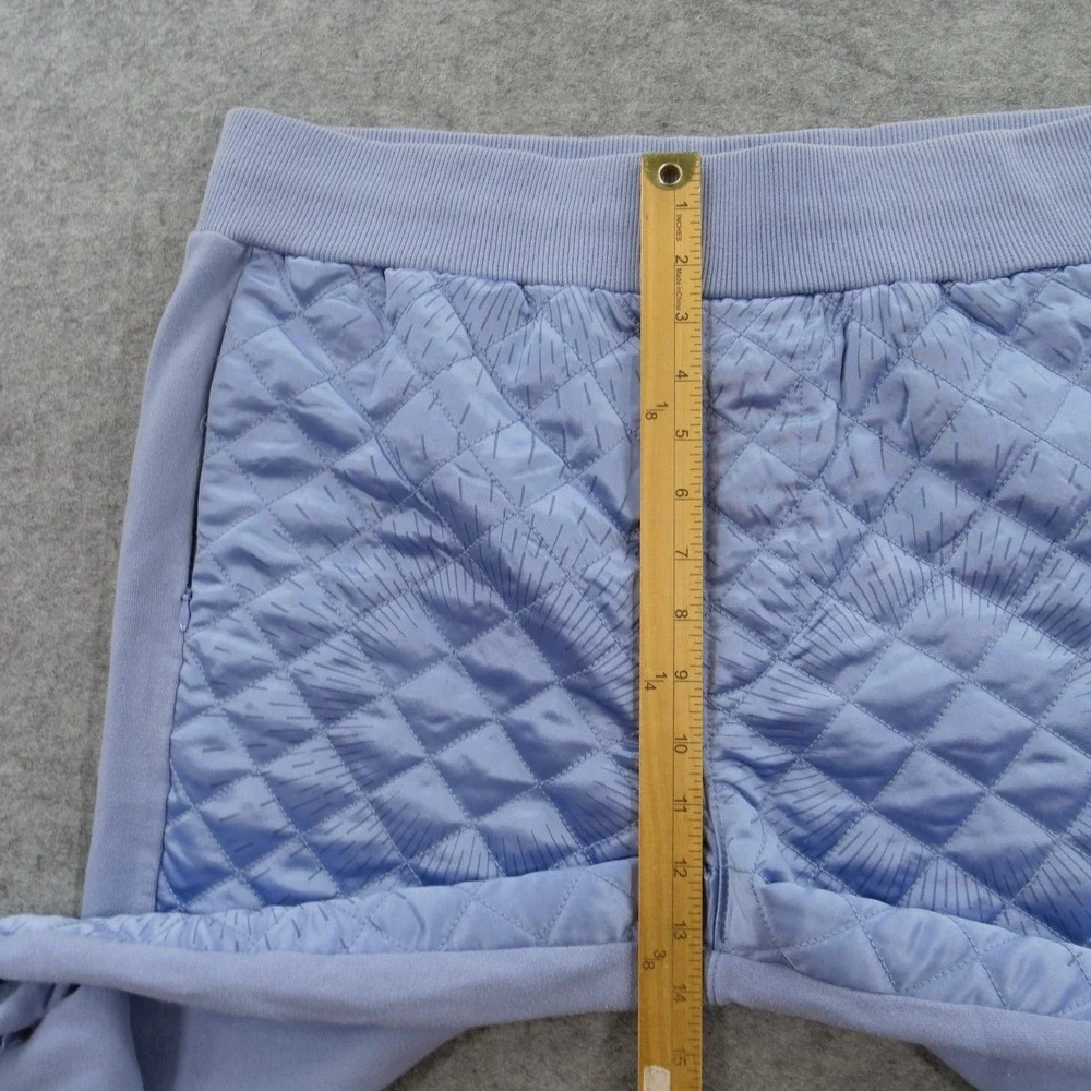 True Religion Jogger Sweatpants  Mens Large Blue Quilted Puffer Pants Streetwear